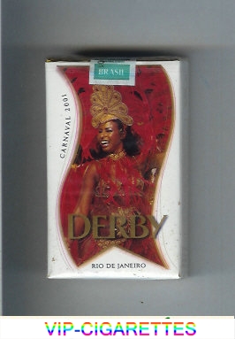 Derby Suave Rio De Janeiro white and red cigarettes soft box