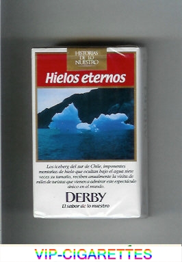 Derby Hielos Eternos King Size cigarettes soft box