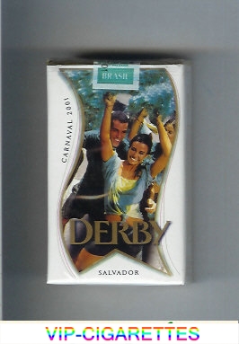 Derby Carnaval 2001 Suave Salvador cigarettes soft box