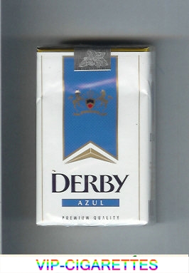 Derby Azul soft box cigarettes