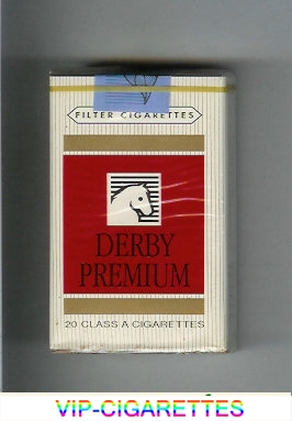 Derby Premium cigarettes soft box