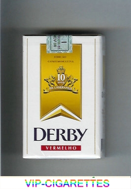 Derby Vermelho cigarettes soft box