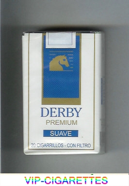 Derby Premium Azul cigarettes soft box