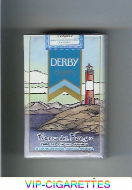 Derby Tierra del Fuego Suaves cigarettes soft box