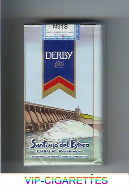 Derby Santiago del Estero 100s cigarettes soft box