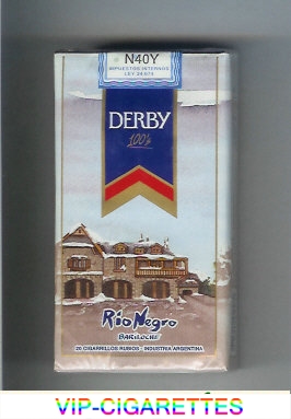 Derby Rio Negro 100s cigarettes soft box