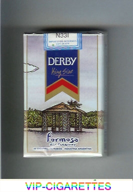 Derby Formosa cigarettes soft box