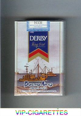 Derby Buenos Aires cigarettes soft box