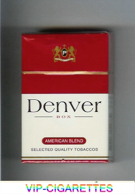 Denver American Blend cigarettes hard box