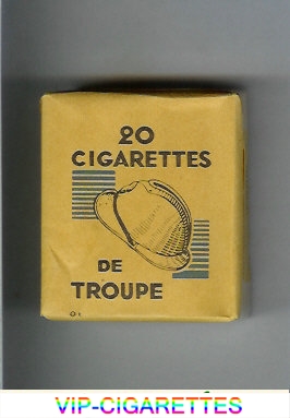 De Troupe with a hat cigarettes soft box