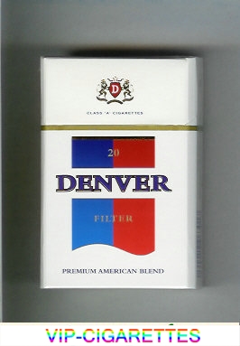 Denver Filter cigarettes hard box