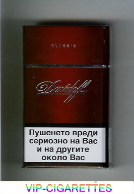 Davidoff Classic 100s cigarettes hard box