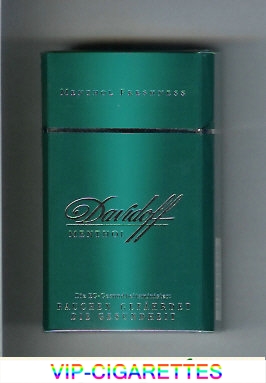 Davidoff Menthol Menthol Freshness 100s cigarettes hard box