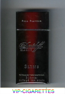 Davidoff Classic Full Flavour Slims 100s cigarettes hard box