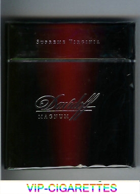 Davidoff Magnum Supreme Virginia 100s cigarettes wide flat hard box