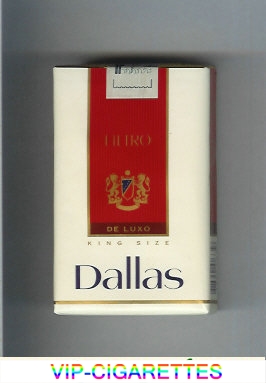Dallas De Luxo Filtro cigarettes soft box