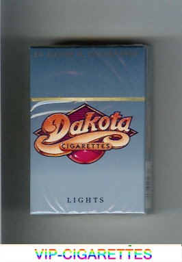 Dakota Lights cigarettes hard box