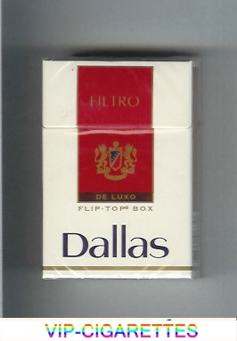 Dallas De Luxo Filtro cigarettes hard box