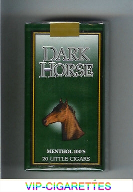 Dark Horse Menthol 100s cigarettes soft box