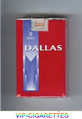 Dallas 21 Class A cigarettes soft box