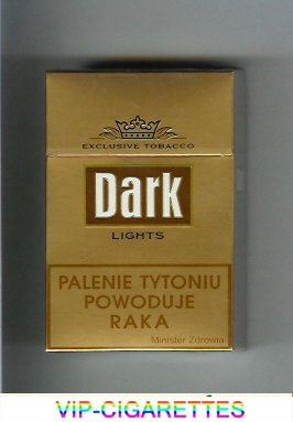 Dark Lights cigarettes hard box