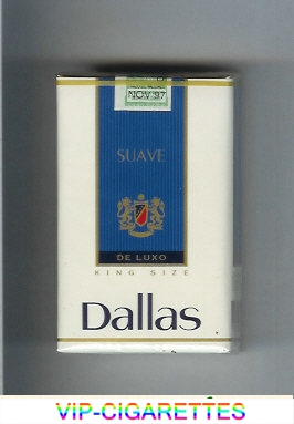 Dallas De Luxo Suave cigarettes soft box