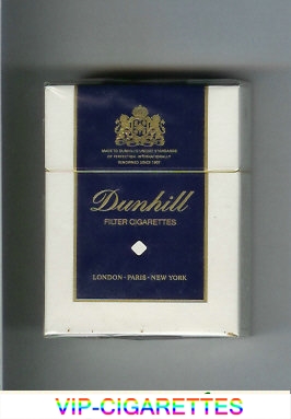 Dunhill Filter Cigarettes Short cigarettes hard box