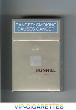 Dunhill D Ultra cigarettes hard box