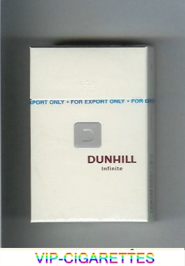 Dunhill D Infinite cigarettes hard box