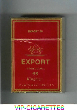 Export 95 cigarettes hard box
