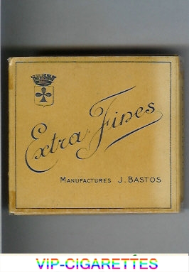 Extra Fines cigarettes wide flat hard box