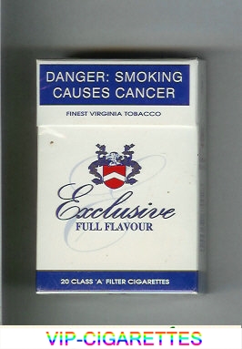 Exclusive Full Flavour cigarettes hard box