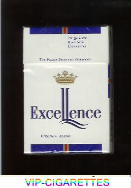 Excellence Virginia Blend cigarettes hard box