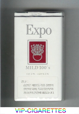 Expo Mild 100s cigarettes soft box