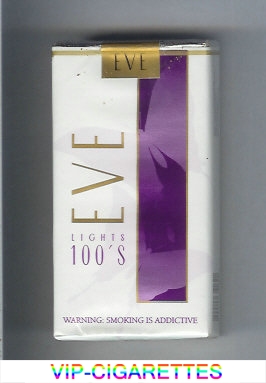 EVE Lights 100s cigarettes soft box