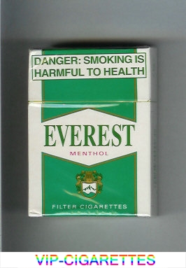 Everest Menthol Filter Cigarettes hard box