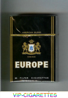 Europe American Blend King Size Cigarettes hard box