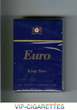 Euro cigarettes hard box