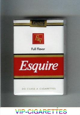 Esquire Full Flavor cigarettes soft box