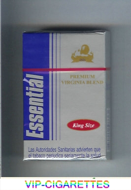 Essential Premium Virginia Blend cigarettes hard box