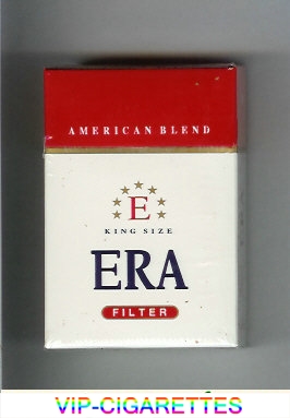 Era American Blend Filter cigarettes hard box