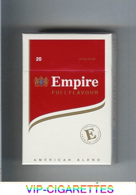 Empire Full Flavour American Blend cigarettes hard box