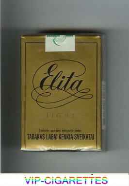 Elita Light cigarettes soft box