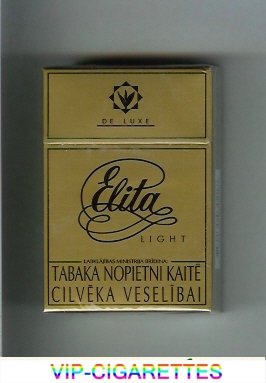 Elita Light cigarettes hard box