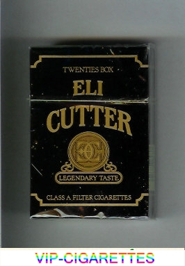 Eli Cutter Legendary Taste cigarettes hard box