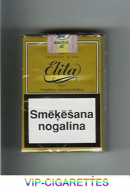 Elita American Blend Gold cigarettes soft box