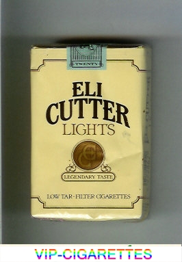 Eli Cutter Lights Legendary Taste cigarettes Soft box