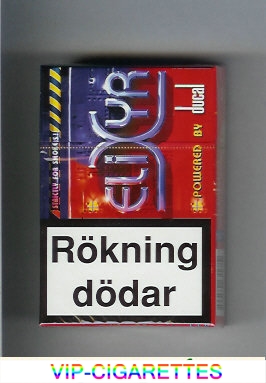 Elixyr Powered By Ducal Cigarettes hard box