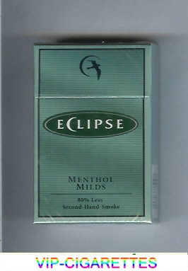 Eclipse Menthol Milds cigarettes hard box
