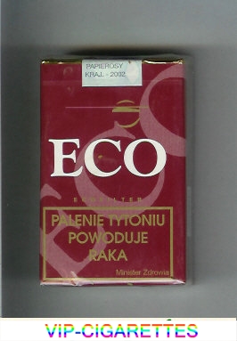 Eco Ecofilter cigarettes soft box